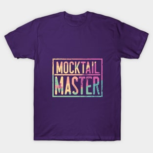 Mocktail Bar Bartender Recipes Mocktail Master T-Shirt